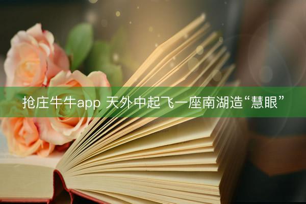 抢庄牛牛app 天外中起飞一座南湖造“慧眼”
