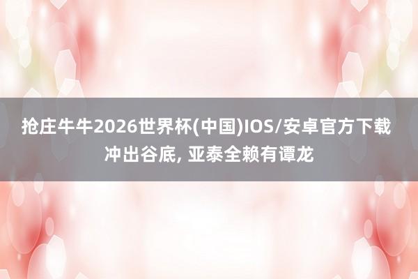抢庄牛牛2026世界杯(中国)IOS/安卓官方下载 冲出谷底， 亚泰全赖有谭龙
