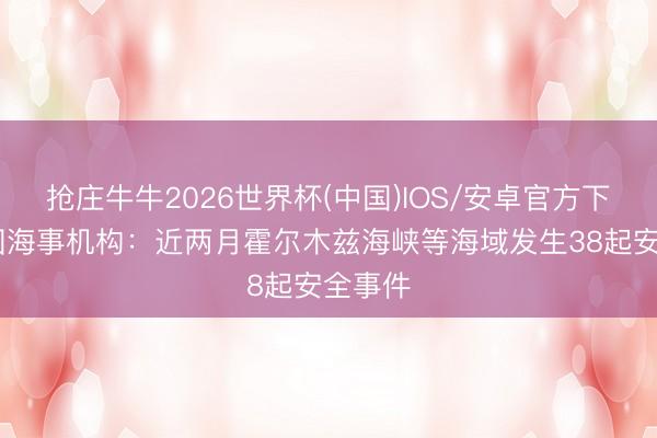 抢庄牛牛2026世界杯(中国)IOS/安卓官方下载 英国海事机构：近两月霍尔木兹海峡等海域发生38起安全事件