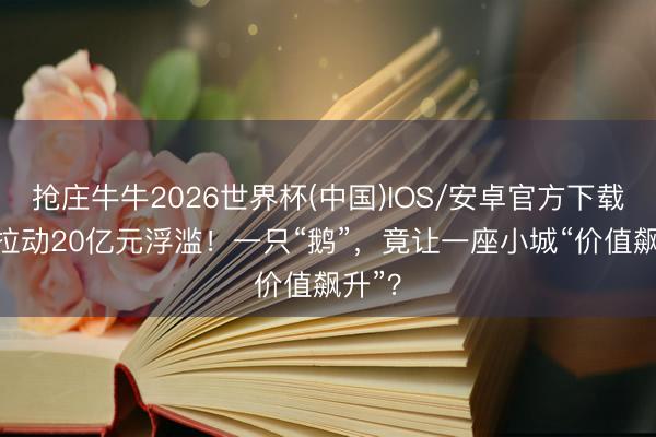 抢庄牛牛2026世界杯(中国)IOS/安卓官方下载 5天拉动20亿元浮滥!一只“鹅”,竟让一座小城“价值飙升”?